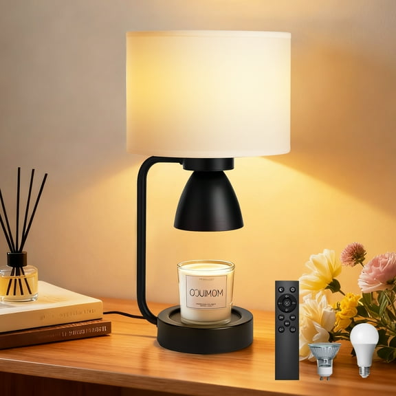 Hadineeon Candle Warmer Lamp, Fragrance Lamp with Timer and Dimmer, Electric Candle Warmer Lamp, Table Candle Warmer for Home, Bedroom Decoration Gifts