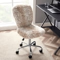 thumbnail image 2 of Linon Wilaford Task Chair with Adjustable Height & Swivel, 275 lb. Capacity, Snow Leopard, 2 of 11