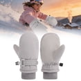 thumbnail image 2 of Toddler Winter Ski Gloves, Boys Girls Water-Resistant Warm Mittens with Lined Thickened Insulation for Cold Weather, Snow Play, and Outdoor Activities (Baby & Kids Sizes Available), 2 of 9