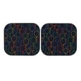 thumbnail image 7 of Kll Colorful Balloons Windshield Sun Shade 2-Piece Foldable Car Front Window Sunshade For Most Sedans Suv Truck - Auto Sun Blocker Visor Protector Blocks Max Uv Rays - Large, 7 of 7