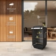 thumbnail image 6 of KNUTI Universal Bird Cage Cover Good Night Blackout 35" x 17.5" x 14" Inch Thin Lightweight Breathable Small Animal Cages Cover Pet Removable Durable Protector - Black, 6 of 6