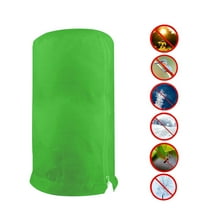 Hovilon Plant Covers Freeze Protection,31.4x39.3In Winter Cold Weather Frost Blankets Shrub Jacket with Drawstring Reusable Frost Protection Cloth for Outdoor Plants Fruit Tree Potted