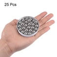 thumbnail image 3 of Unique Bargains Billes de Roulement en Acier Inoxydable 201 de 12 mm G200 de Précision, Lot de 25, 3 of 5