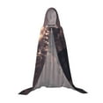 thumbnail image 7 of Disketp Dinosaur Moonlit Forest Hooded Cloak, Teenagers Halloween Hoodies Robe Cosplay Capes, Halloween Hooded Cape Cosplay Costume-Medium, 7 of 7