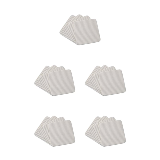 Advancent Pack of 4 Rug Pads Nonslip Bathroom Tape Office Sticker Non-woven Room Anti-skid Living Removable Bedroom Home Carpets Fabric Type2 NO2