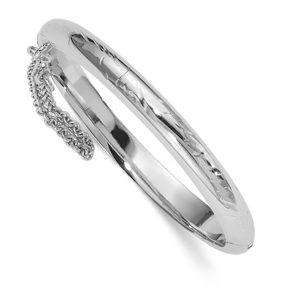 White Sterling Silver Baby & Children's Gifts bracelet Childrens 5 in mm