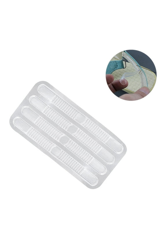 2 Pack Silicone Thin Adhesive Tape Wave Anti Wear Foot Stickers High Heel Shoes Cushion Affixed Care