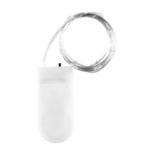 Wosthever Luces de hadas flexibles y hermosas para crear una atmósfera acogedora Cadena de luces LED Alambre de cobre Iluminación navideña