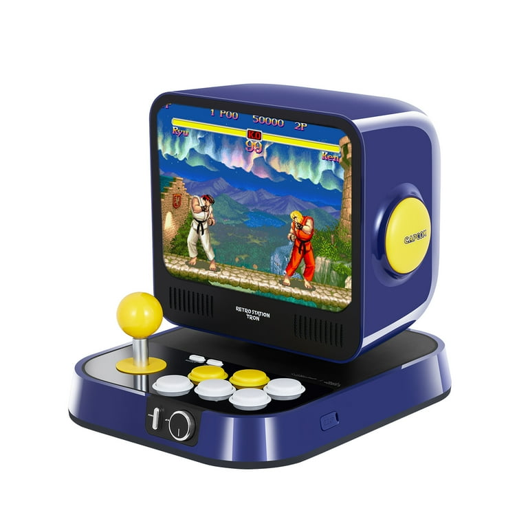 RETRO STATION Capcom Arcade Machine, 10 Pre-Loaded Games, 8