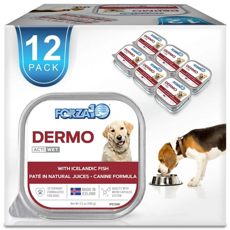 UPC: 0860006192037 | Forza10 Wet Dog Food Dermo 12 pack