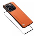 thumbnail image 1 of Funda Para iPhone 16 Pro Max Plus Cáscara Piel Simple+mica, 1 of 8