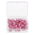 thumbnail image 4 of KLKCMS 50 Pieces Push Drawing Office Thumbtack Pink, 4 of 9