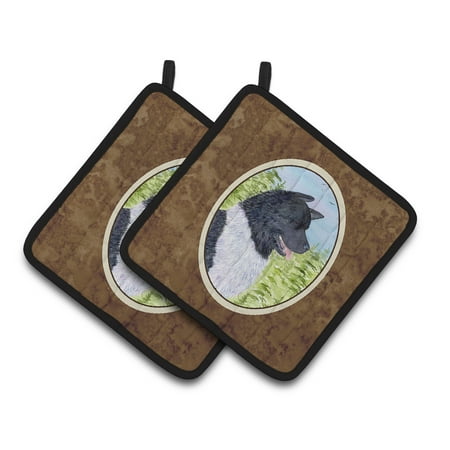 

Carolines Treasures SS8670PTHD Akita Pair of Pot Holders 7.5HX7.5W multicolor