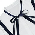 thumbnail image 3 of Paiwinds Girls Classic Button Down Short Sleeve Shirt Soft Nylon Spandex School Uniform Blouse with Collar for Summer Daily and Dressy Wear, 3 of 6