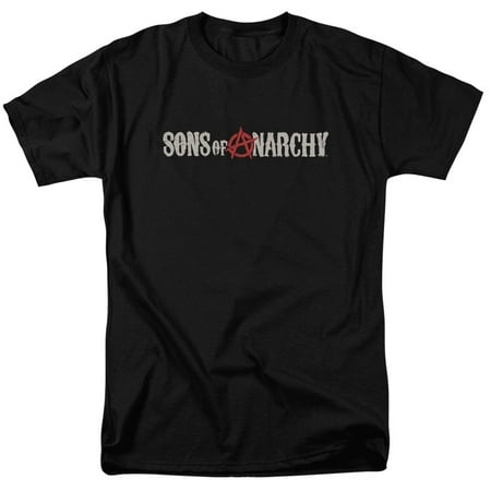 Trevco SONS OF ANARCHY BEAT UP LOGO Black Adult Unisex (Sons Of Anarchy Best Moments)