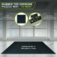 thumbnail image 5 of ProsourceFit Rubber Top Exercise Puzzle Mat 3/4-in, EVA Foam & Rubber Tiles, 5 of 8