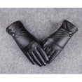 thumbnail image 5 of Utoimkio Women's Leather Cashmere Lined Gloves Winter Warm Gloves for Outdoor Driving Hiking, 5 of 5