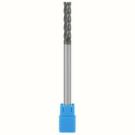 

1Pc 6MM 4Flutes HRC45 Extra Long Length 100mm Tungsten Carbide End Mill CNC Tool