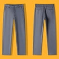 thumbnail image 3 of Boys School Uniform Dress Suit Pants Straight Leg Trousers Wrinkle-Resistant Comfort Fit Kids Pants for School 3-16 Years, 3 of 3