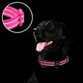 thumbnail image 4 of Collar de perro acolchado de neopreno reflectante azuza para perros medianos, 4 of 5