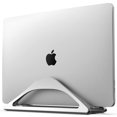 thumbnail image 2 of Humancentric Support Vertical pour Ordinateur Portable pour Bureaux (Argent) Support Réglable pour Dock Apple MacBook, MacBook Pro, et Autres Ordinateurs Portables pour Organiser le Travail & le Bureau à Domicile, 2 of 4