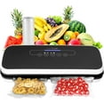 thumbnail image 1 of NutriChef Scelleuse sous Vide, Économiseur d'Aliments, Système de Scellage Automatique pour la Conservation des Aliments, Inclut Kit de Démarrage, Testé en Laboratoire, Modes Aliments Secs et Humides, Voyants Led, 12 Pouces, Noir, 1 of 5