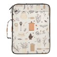 thumbnail image 2 of Haosy Accordion File Organizer Zipper Binder 500 Sheet 6-Tab Expanding File Folder Multi-Pocket 1.2 Inch 3 Ring Pots and Pans, 2 of 7