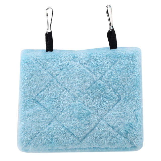 Hamaca de Felpa Suave, Jaula Colgante, Tienda de Campaña para Pájaros, Loros, Cama Cálida de Invierno, Juguete para mascotas para un unen un Lugar Acogedor de Descanso
