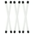 thumbnail image 4 of 6 pcs Clear Storage Tubes Plastic Storage Tubes Round Storage Tubes Portable Storage Tubes with Lids, 4 of 6