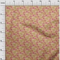 thumbnail image 3 of oneOone Georgette Viscose Fuschia Pink Fabric Text Sewing Material Print Fabric By The Yard 42 Inch Wide, 3 of 5