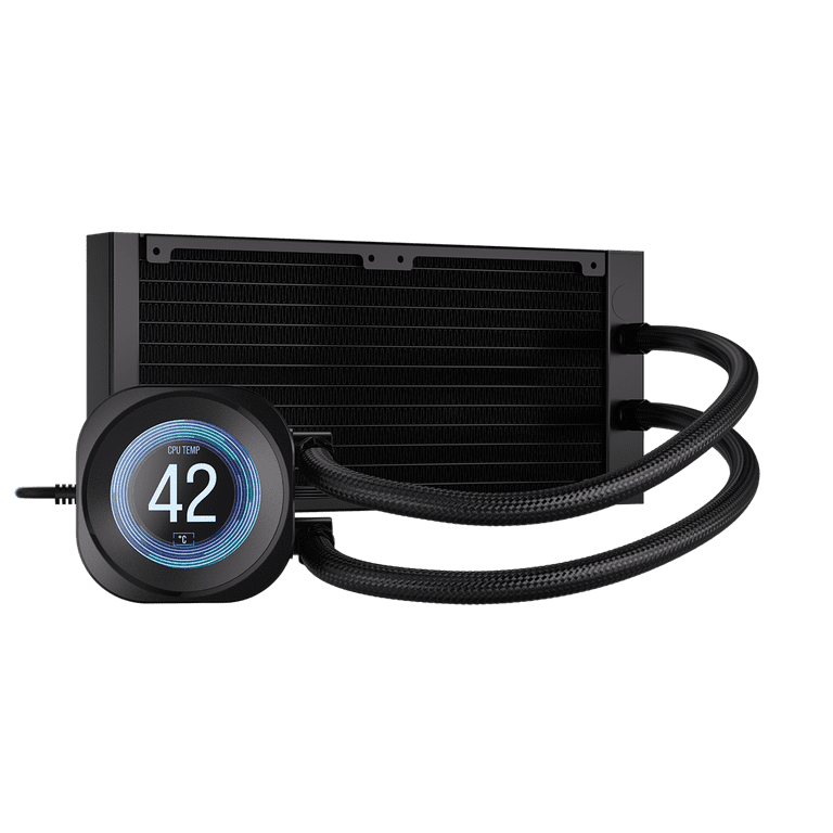 CORSAIR NAUTILUS 240 RS LCD Liquid CPU Cooler – 2.1
