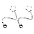thumbnail image 2 of Pendientes de botón para mujer, pendientes de botón, pendientes de botón para mujer, pendientes de personalidad para mujer, pendientes de temperamento, pendientes de botón de amor, 2 of 5