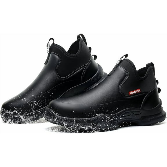 Non Slip Kitchen Chef Shoes Waterproof Lightweight Nursing Garden Leather Work Clogs