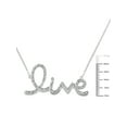 thumbnail image 2 of Everly Women's Diamond Sterling Silver Necklace, 2 of 5
