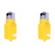 thumbnail image 1 of Gea doble eje Motorreductor DC 3-12V caja cambios para DIY Smart Car Robot rojo, 1 of 8