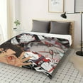 thumbnail image 4 of Throw Blanket,Flannel Fleece Anime Dandadan Pattern Plush Shawl Blanket, Soft Comfort Home Sofa Decor Flannel for All Seasons, 4 of 7