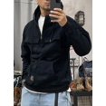 thumbnail image 4 of Sudadera con capucha para hombre, ropa masculina, sudadera con capucha para motocicleta, estética, media cremallera, alta calidad, oferta de bienvenida, ropa de calle de una pieza cálida, 4 of 5