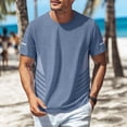 thumbnail image 5 of HAJWOH Men's Short Sleeve Quick Dry Workout T Shirt Casual Athletic Gym Running Tee with Reflective Strips, 5 of 5