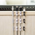 thumbnail image 4 of Cable Clips with Strong Self-Adhesive, Cable Management TV PC Wire Holder Sticky Tidy and Organizer Cord and Wires - 40 Pcs - Mixed colors, 4 of 6