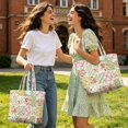 thumbnail image 2 of Qpednta Vintage Patchwork Tote Bag for Women, Lightweight Large Handbag, Soft Polyester Bible Tote Bags for Women for Work Gym Holiday Trips, 2 of 7