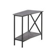thumbnail image 2 of Home Square End Table in Weathered Gray and Black - Set of 2, 2 of 4
