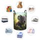 thumbnail image 4 of Balery Daisy Koala Cesta de ropa redonda con asas, impermeable, independiente, para ropa, juguetes, dormitorio y familia-Medium, 4 of 6