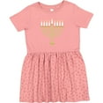thumbnail image 3 of Inktastic Chanukah Hanukah Menorah Girls Toddler Dress, 3 of 5
