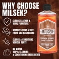 thumbnail image 3 of Milsek Leather and Vinyl Cleaner and Conditioner, 12-Ounce, 3 of 5
