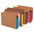 thumbnail image 1 of Smead Manufacturing Company SMD73679 Extra Wide File Pockets- 3-.50 Exp- Letter- Blue, 1 of 1