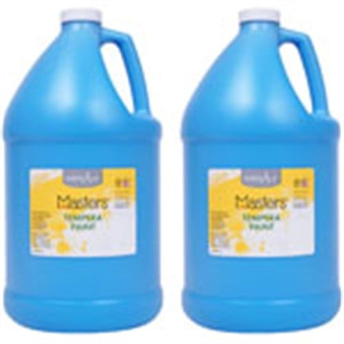 Handy Art RPC204732-2 1 gal Little Masters Tempera Paint, Light Blue - Pack of 2
