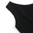 thumbnail image 6 of LYMAYTER Infant Girls Halter T-Shirt Outfit 2PCS Kids baby Sleeveless Tees Tops and Shorts Set for 12 Months-3 Years, 6 of 10