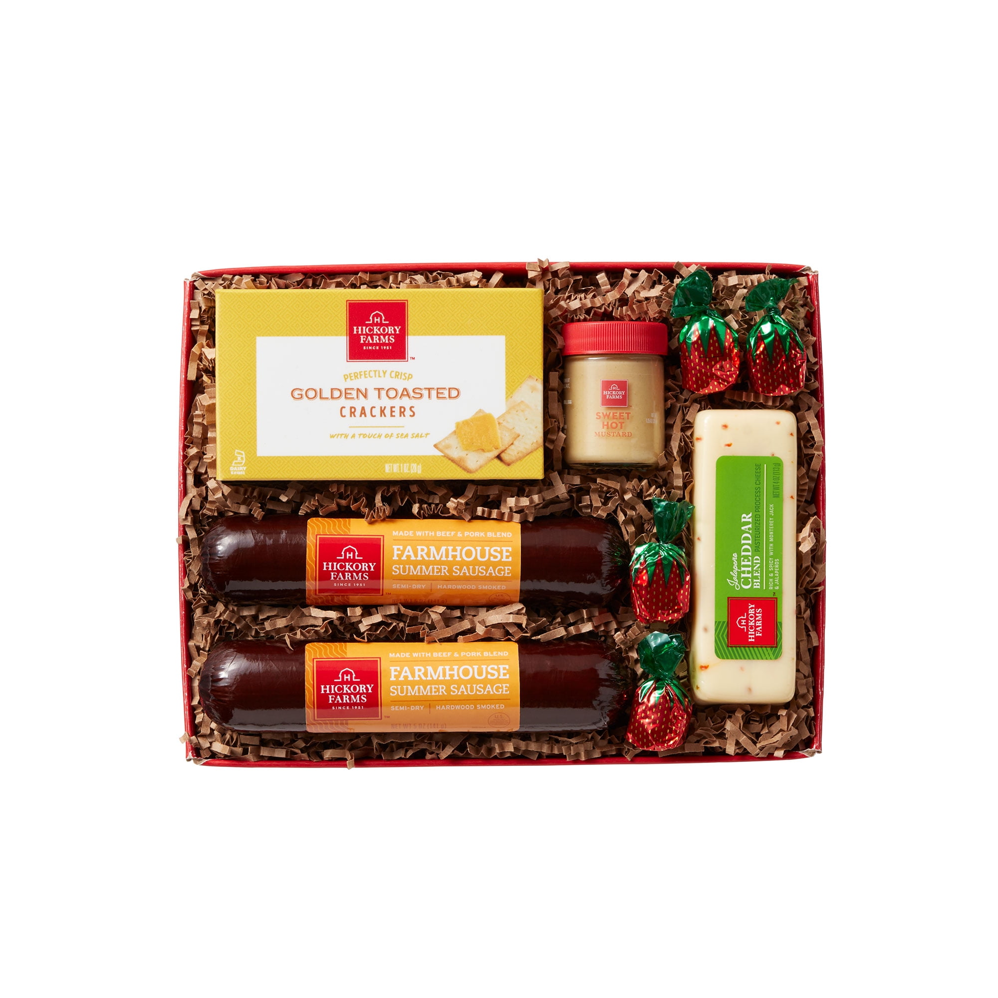Hickory Farms Holiday Tradition Gift Box, 9 Piece
