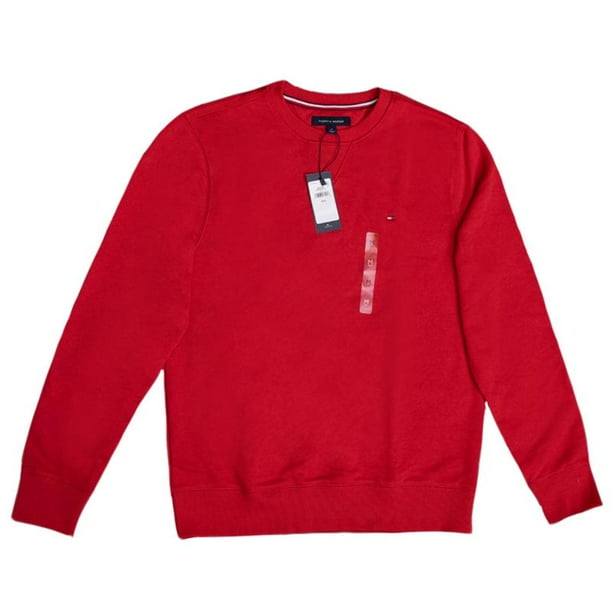 SUDADERA Tommy Hilfiger cuello redondo casual ROJA rojo XL Tommy