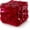 Red, variant on Cheese Squishy Toy, Cheese Squishy Cube, Soft Squeeze Sensory Fidget Toy, Novelty Desk Decor Gift for Kids & Adults